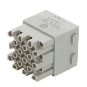 09140363102, Han DD double module, crimp female