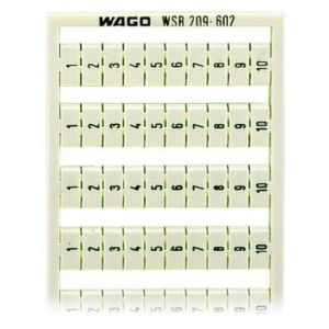 209-602 WSB-Beschriftungskarteals Kartebedruck