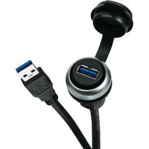 4000-73000-0200000 MSDD Einbaudose USB 3.0 BF A, 3.0 m Kabe