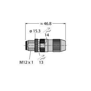 HAS8141-0 Zubehör für Sensoren und Aktuatoren, Kon