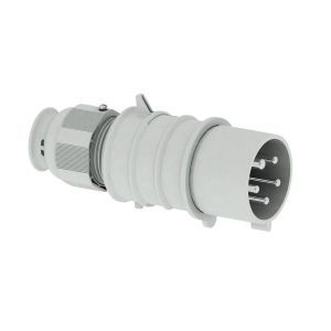 210238 Stecker QC TE  32A 5p >50V grau 1h, IP44