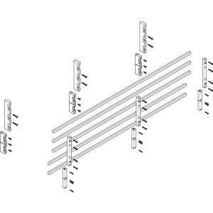 MFSC43635 Sammelschienen-Modul flach 4FB/3RE 60mm