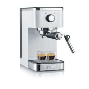 Espressomaschine ES 401 Espresso Siebträgermaschine Salita weiß