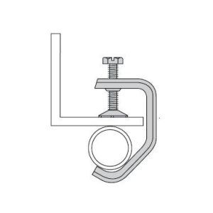 ECH-45 Trägerhalter für Rohr, schraubbar, für 4