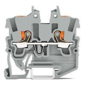 2250-1201 2-Leiter-Mini-Durchgangsklemmemit Drück