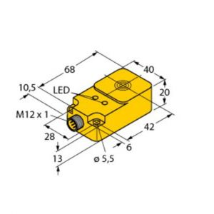 BI15U-Q20-AP6X2-H1141 Induktiver Sensor