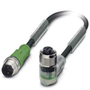 SAC-3P-M12MS/ 3,0-PUR/M12FR-2L Sensor-/Aktor-Kabel