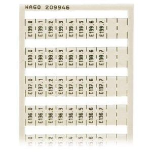 209-946 WSB-Beschriftungskarteals Kartebedruck