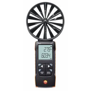 0563 0417, testo 417 – Digitales 100 mm-Flügelrad-Anemometer mit App-Anbindung