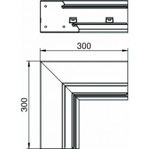 GEK-SAIS133110RW Inneneck standard asymmetrisch 133x110x3