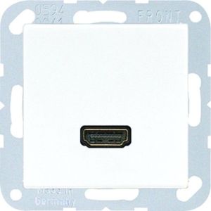 MA A 1112 WW, Multimedia-Anschlusssystem HDMI, Serie AS/A, alpinweiß