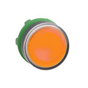 ZB5AW353, Frontelement für Leuchtdrucktaster ZB5, tastend, orange, Ø 22 mm