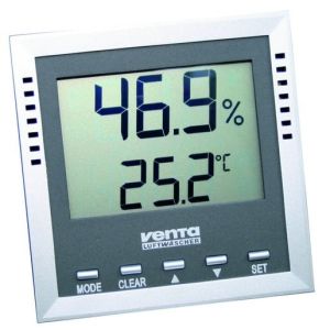 6011000 Digital-Thermo-Hygrometer anthrazit