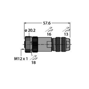 CMB8151-0 Zubehör für Sensoren und Aktuatoren, Kon