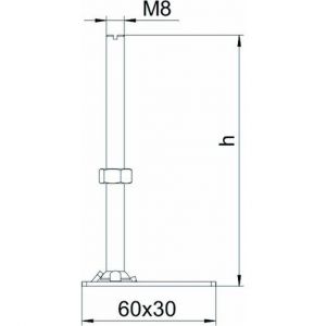 RK NEV2 70 Nivelliereinheit für Kassette und OKB M8