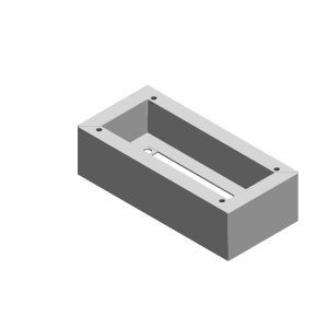 EMC9997 Sockel für Ladesäulen eMC2, Einbausockel