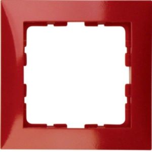 10118962 Rahmen 1fach S.1 rot glänzend
