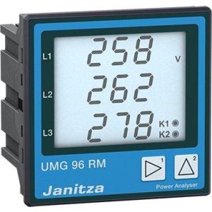 UMG 96RM-E, 90-277 V, UL Multifunktionaler Netzanalysator mit Eth