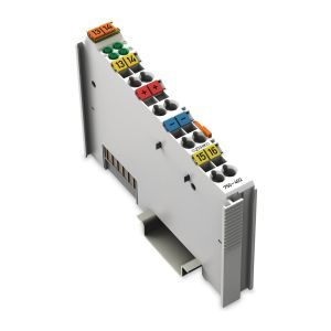 750-402, 4-Kanal-Digitaleingang DC 24 V 3 ms lichtgrau