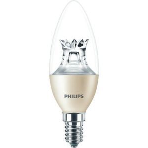 MAS LEDcandle DT 2.8-25W E14 B38 CL, MASTER LED Kerzen-und Tropfenlampenform - LED-lamp/Multi-LED - Energieeffizienzklasse: F - Ähnlichste Farbtemperatur (Nom): 2200 K2700 K