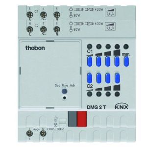 DMG 2 T KNX, KNX Universal-Dimmaktor 2-fach, Grundgerät