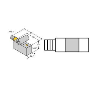 BIM-IKT-AP6X-V1131 Magnetfeldsensor, für Pneumatikzylinder