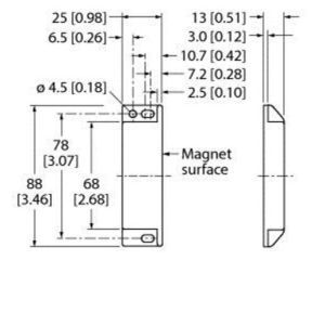 SI-MAG1MM Sicherheitstechnik, Magnetschalter