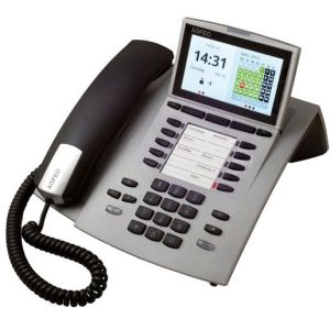 ST 45 silber, Systemtelefon für Anlagen mit S0- und UP0-Schnittstelle