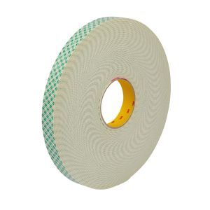 40321966, 3M™ Doppelseitiges Urethanschaum-Klebeband 4032, Weiß, 19 mm x 66 m, 0.8 mm