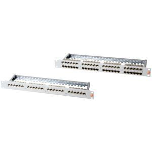 CKRASP111E preLink® RZ-Panel 19" 1HE 24xRJ45 Kat.6A