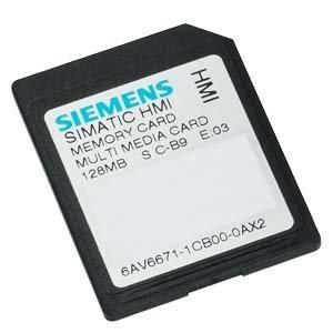 6AV6671-1CB00-0AX2 SIMATIC HMI MM-Speicherkarte 128 MB