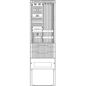 SZ205AL0500 Zähleranschlusssäule SAS, APZ, 5pol 1x L