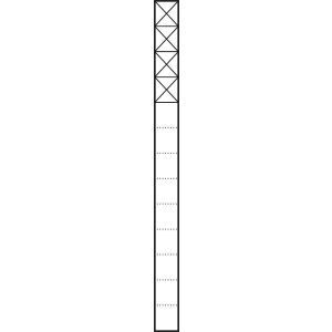 KSF 613-4 W KSF 613-4 W Kommunikations-Stele Freiste