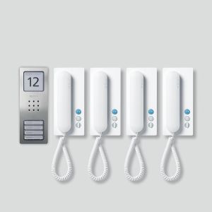 SET CA 812-4 E/W SET CA 812-4 E/W Audio-Set Siedle Compac