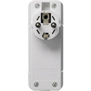 933.009 Smart Plug CEE7/7 weiß wiederanschließ.,