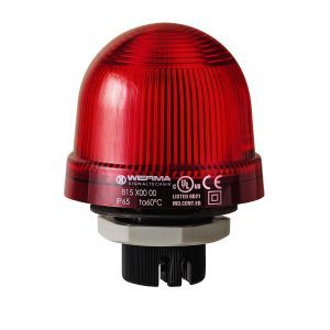 816.100.55, LED-Dauerleuchte EM 24VAC/DC RD