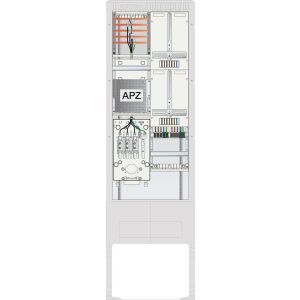 SZ205ZA2502 Zähleranschlusssäule 2 ZP, APZ, 5pol HLA