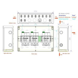 GAK-enwitec-S-1000-3x1R-X-Y-PC-1.0_MC4 Generatoranschlusskasten S-1000-3x1R-X-Y