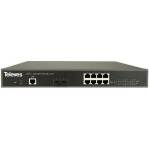 SWIP150-8 Ethernet Switch L2+: 8 x Gb Ethernet (Po
