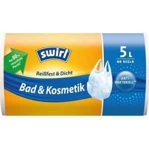 917027 VPE Swirl®     5 l Tragegriff-Müllbeutel  Ba