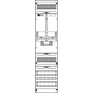 ZM17X587N Wandlerzählerfeld Universell 1ZP 1050x25