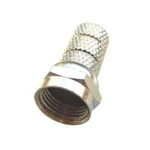 F 2 LOSE F-STECKER 5,2MM SCHRAUBBAR