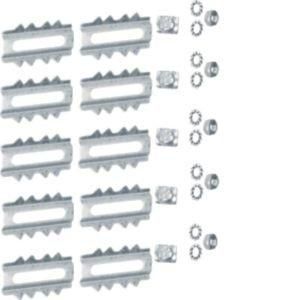 R2320VERZ Kupplung im Set aus Stahl zu LFS 20x20mm