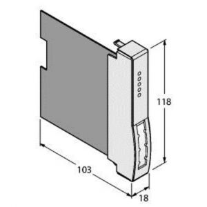 DO60R-N I/O-System excom, 6-Kanal-Relaismodul