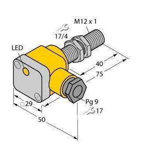 BI3U-EG12SK-AP6X, Induktiver Sensor