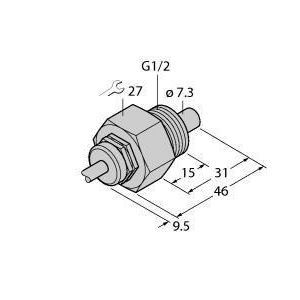 FCS-G1/2A4-NAEX0 Strömungsüberwachung, Eintauchsensor ohn