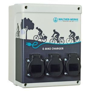 986970002 E-Bike Charger PRO mit 3 RCBO und 3 Schu