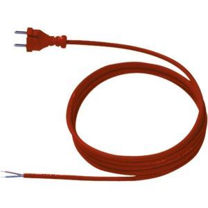 246.375 Zuleitung H07RN-F 2x1.00 3,0m rot 24G/AE