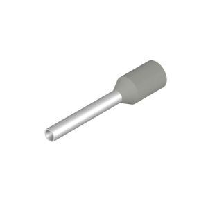 H0,75/16D GR BD GSP, Aderendhülse, Standard, 0.75 mm², Abisolierlänge: 12 mm, grau