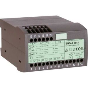 SINEAX M563 85...230VDC/AC 20mA Multi-Messumformer, prog.bar, 3 Analogau